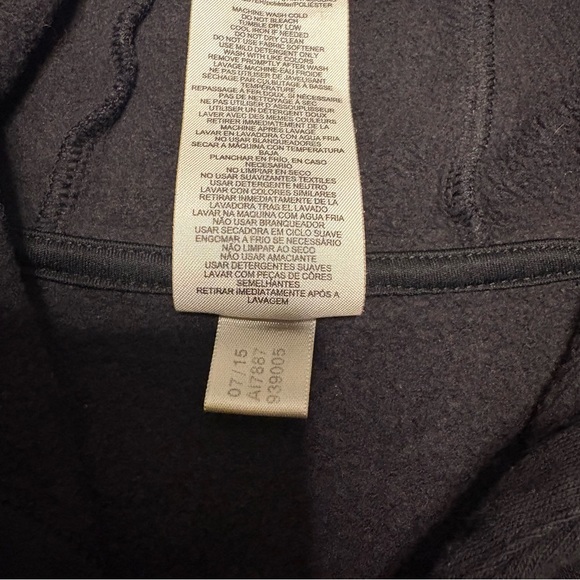 Adidas Junior’s Medium Black Hoodie with Multicolor Logo - Picture 7 of 11